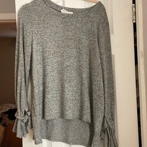 Cozy bell sleeve sweater
